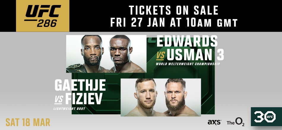 UFC 286 | The O2