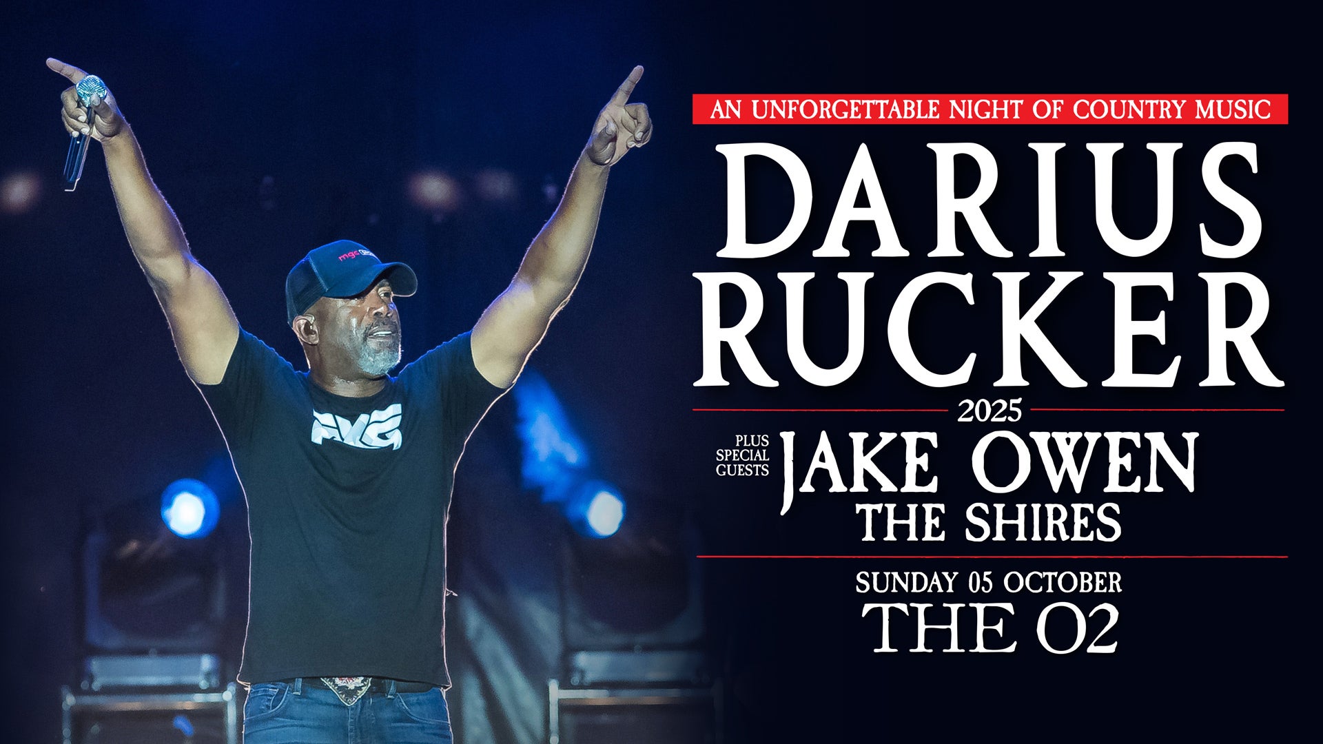 Artwork for Darius Rucker's show at The O2