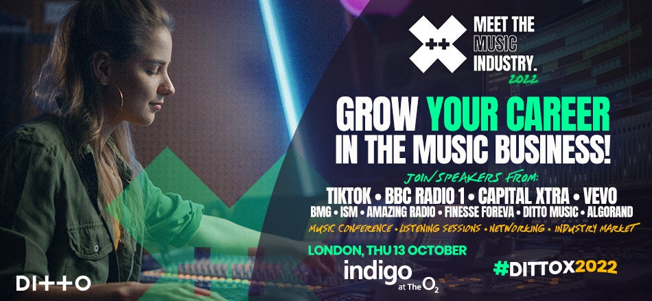 Ditto Music announces global music industry conference and networking tour  - Getintothis