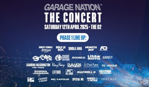 More Info for Garage Nation - The Concert