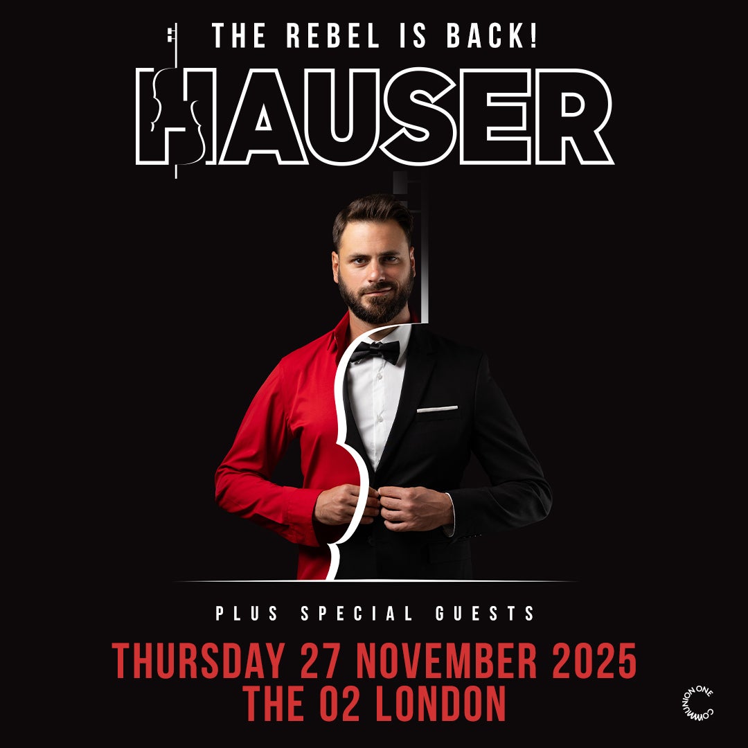 Artwork for HAUSER's show at The O2