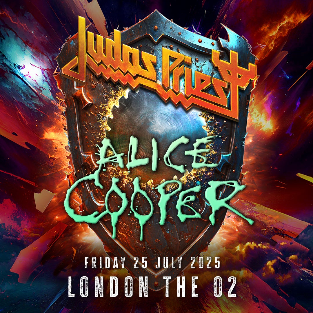 Artwork for Judas Priest & Alice Cooper's show at The O2