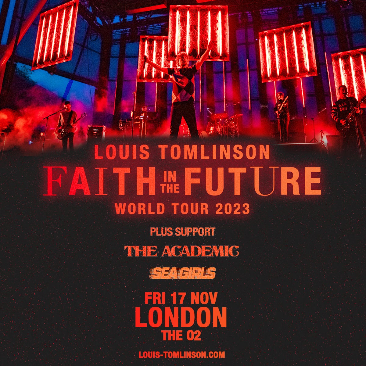 Louis Tomlinson Faith in the Future Album Tickets 