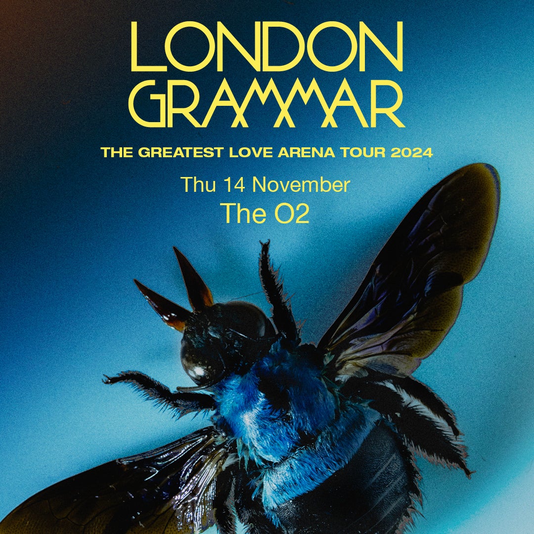 Artwork for London Grammar's show at The O2