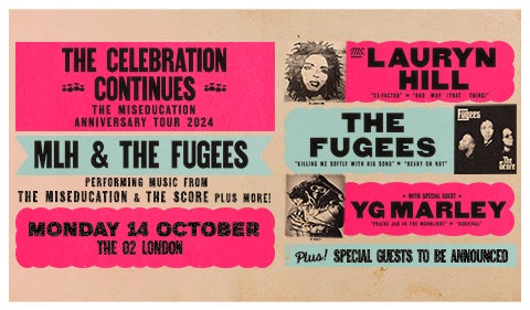 More Info for Ms. Lauryn Hill & The Fugees – The Celebration Continues