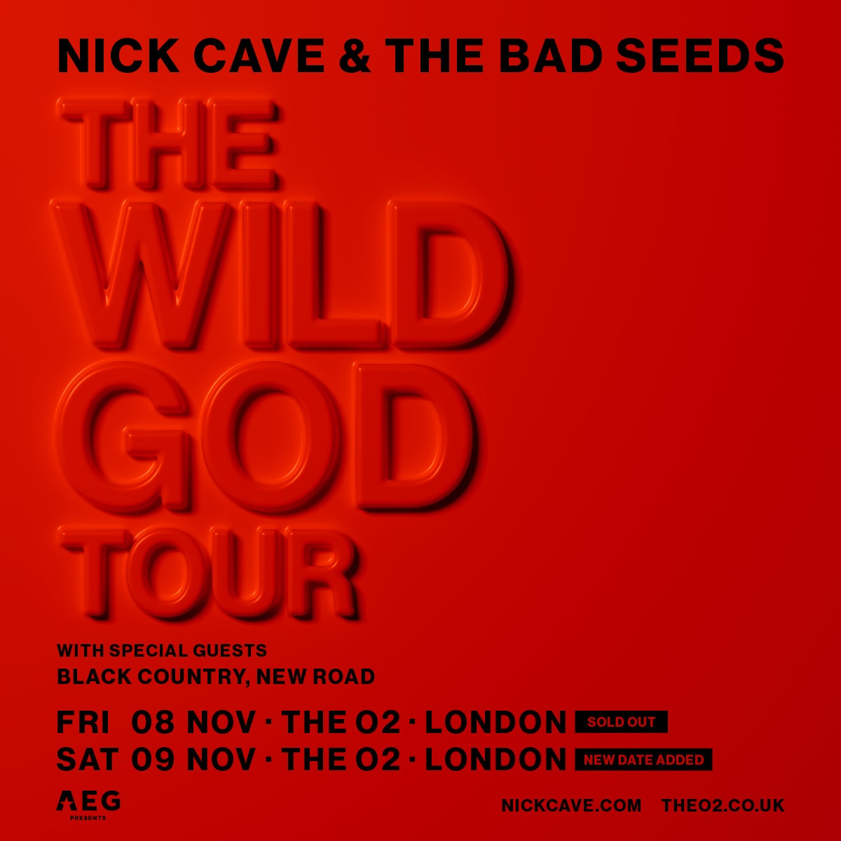 More Info for Nick Cave & The Bad Seeds