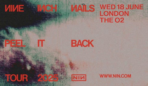 Artwork for Nine Inch Nails' show at The O2