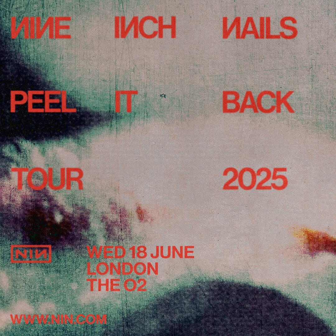 Artwork for Nine Inch Nails' show at The O2