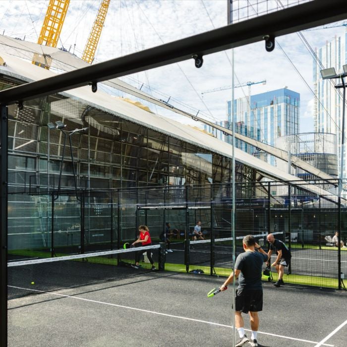 People playing Padel