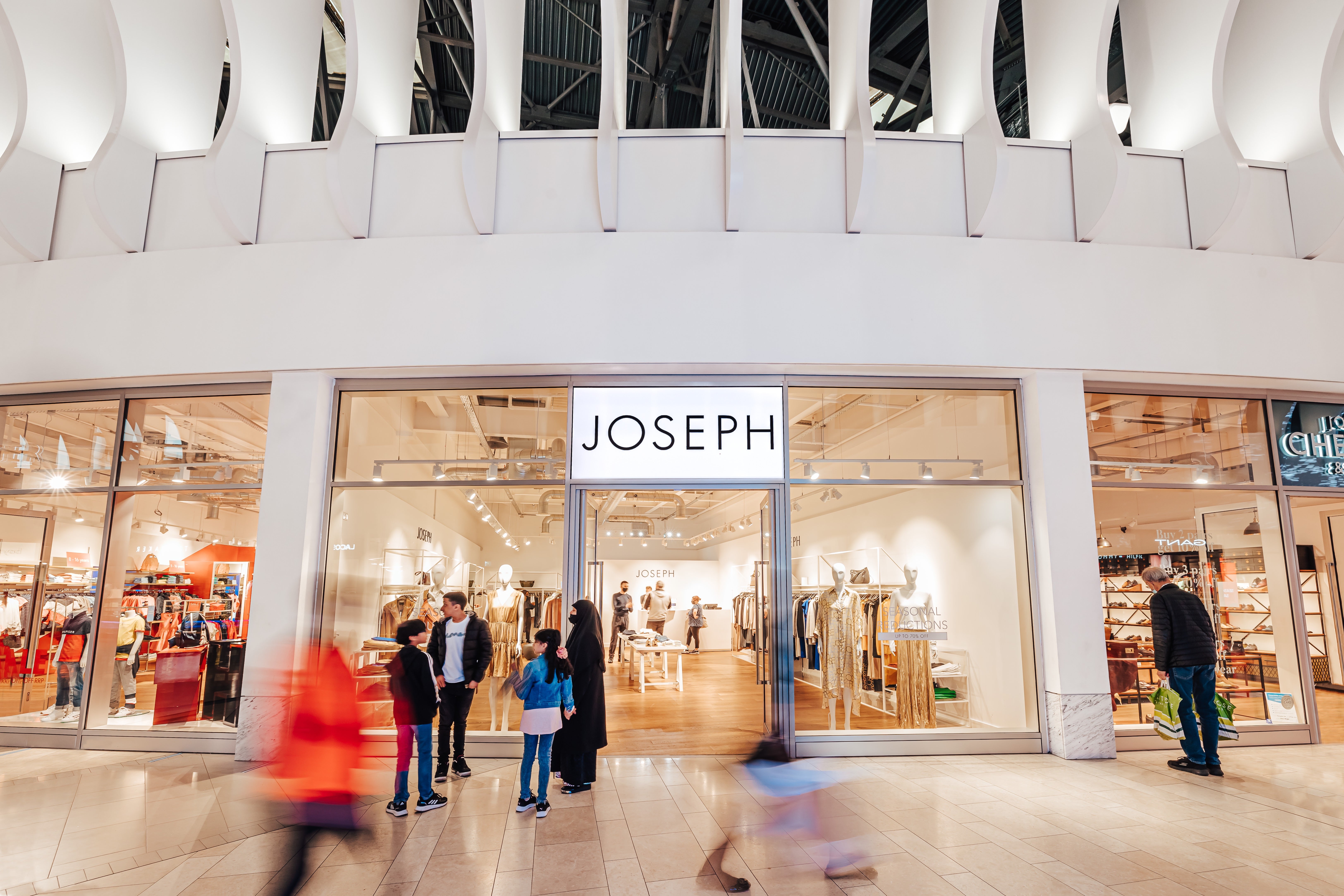 Luxury British fashion brand JOSEPH 