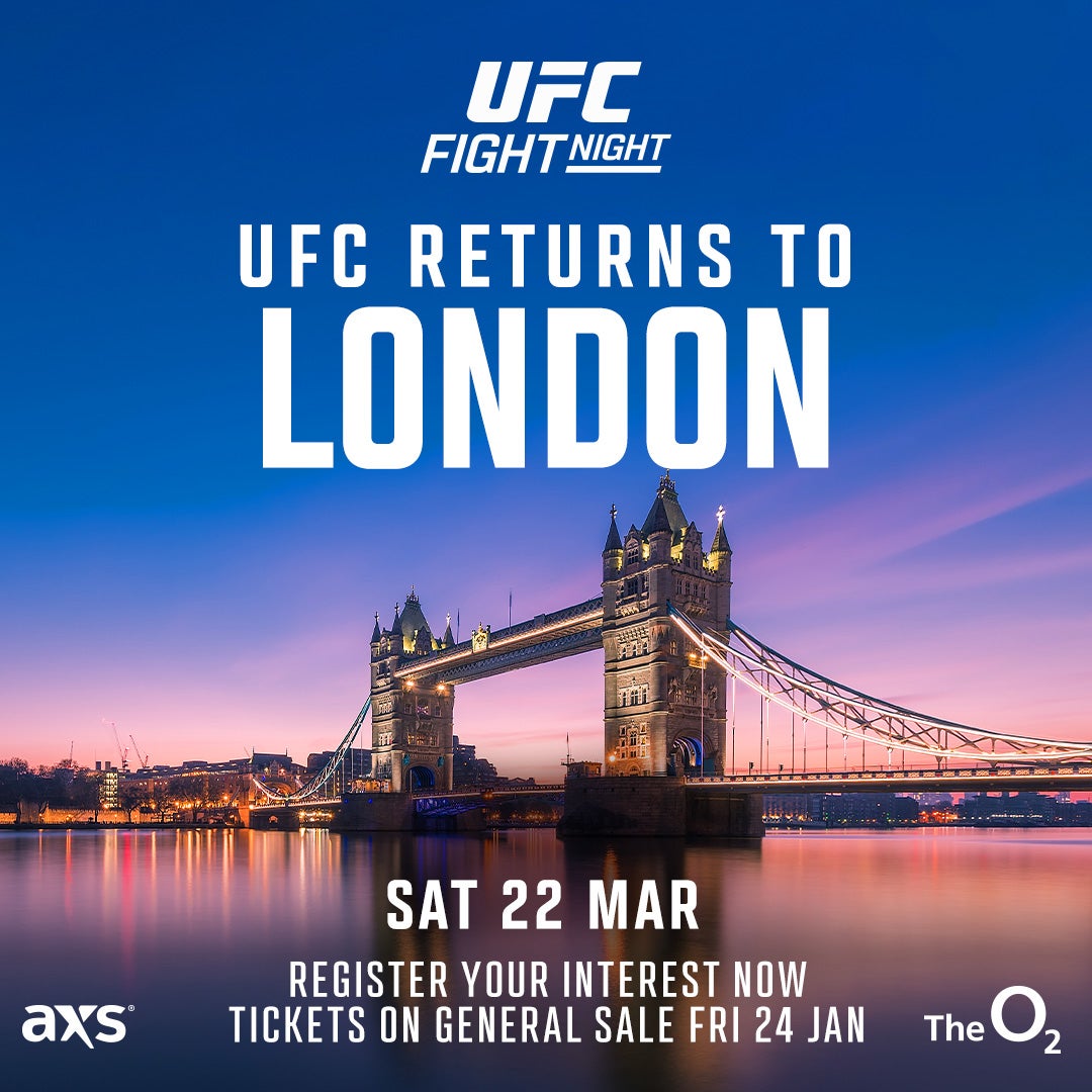 More Info for UFC FIGHT NIGHT