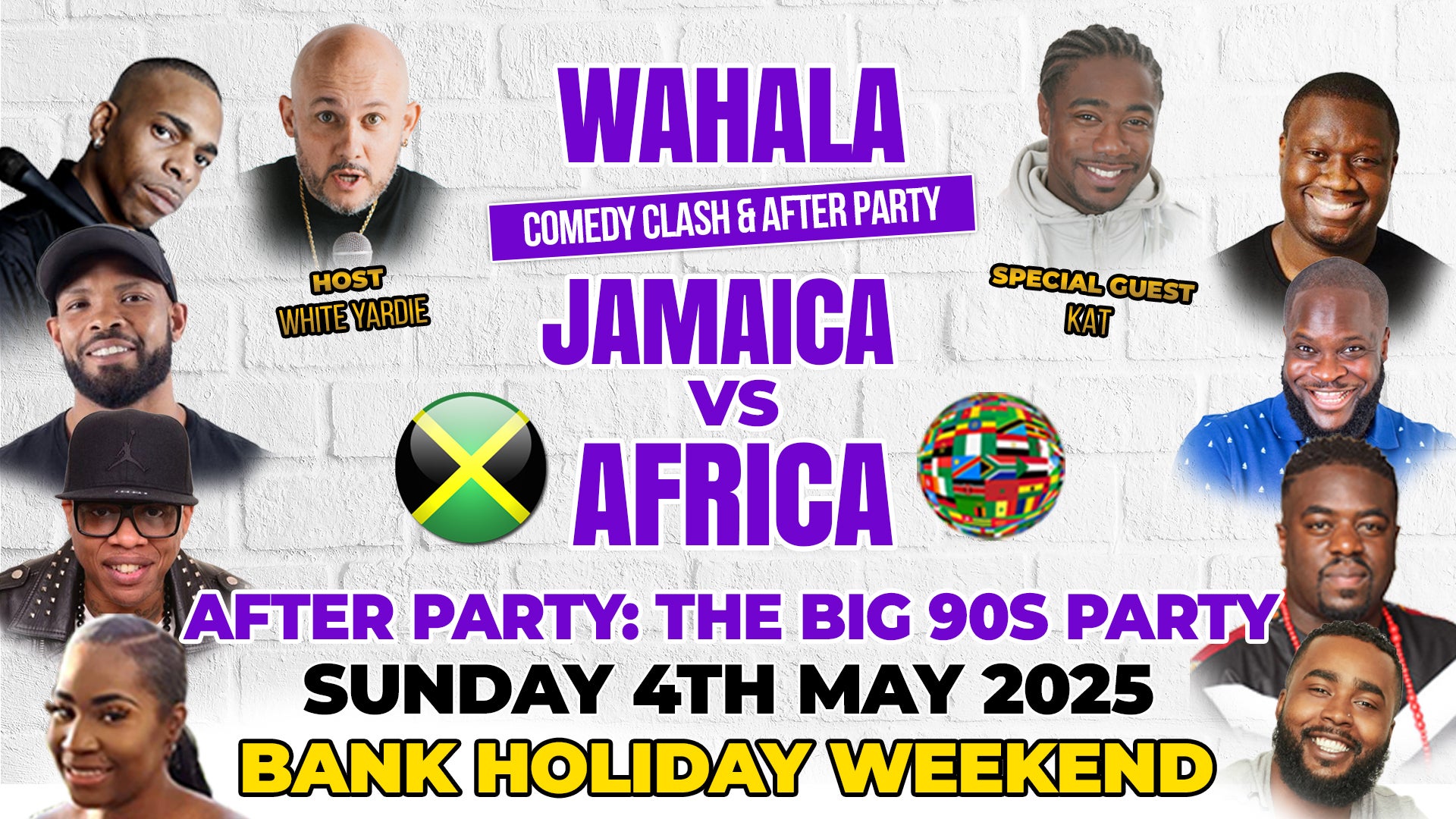 Wahala Comedy Clash: Jamaica Vs Africa