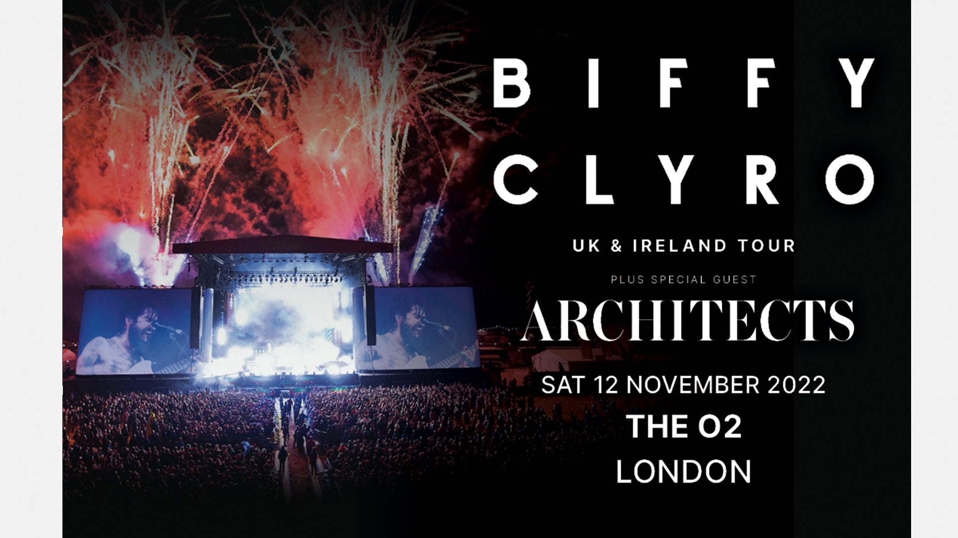 biffy clyro tour o2